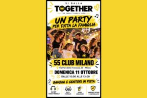 Si Balla Together, famiglie in pista al 55 Milano per il nuovo format diurno
