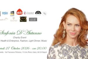 Sinfonia d’Autunno a Napoli, charity event di Maridì Communication a sostegno di AIDO nazionale con testimonial Yvonne Sciò